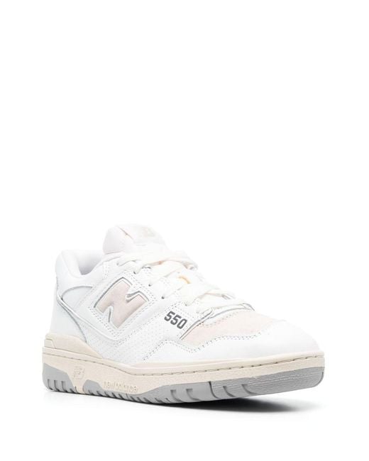 New Balance White Sneakers for men