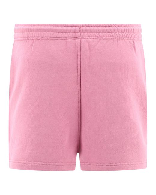 Maison Kitsuné Pink Maison Kitsuné "Baby Fox" Shorts