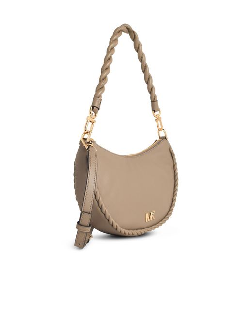 Michael Kors White 'Kyla' Where Leather Bag