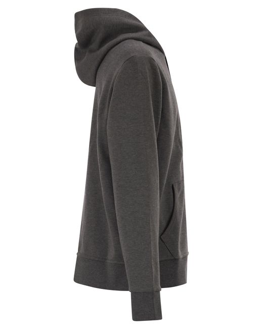 Polo Ralph Lauren Gray Hoodie With Zip for men
