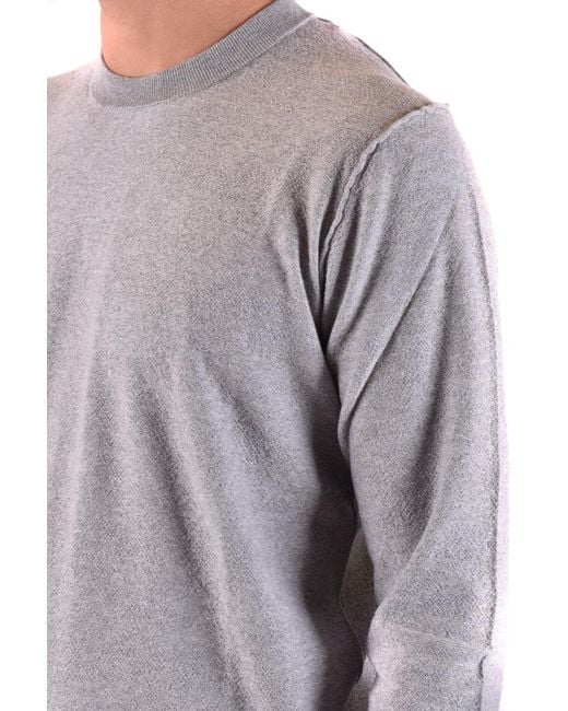 Paolo Pecora Gray Sweaters