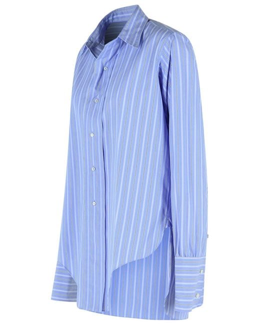 Maison Margiela Blue Light Cotton Shirt