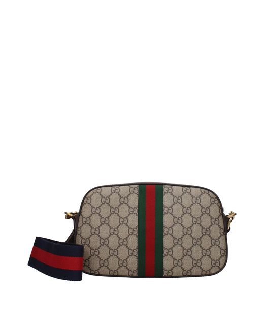 Gucci Umhängetaschen Ophidia Mann Stoff Beige/Ebano in Brown für Herren