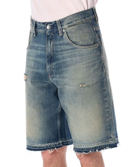 sunflower Blue Mini Shorts For for men