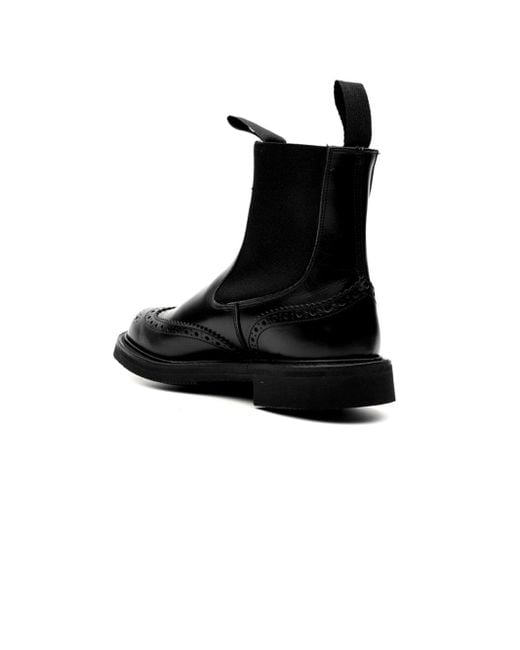 Trampa 's Botas Tricker's de hombre de color Black