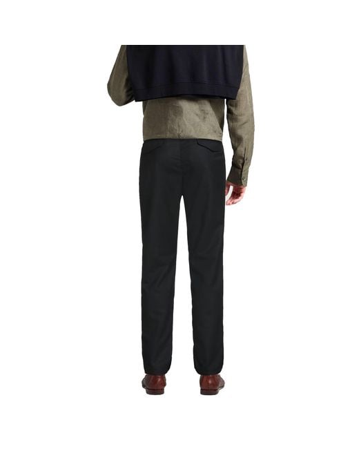 Herno Black Casual Pants for men
