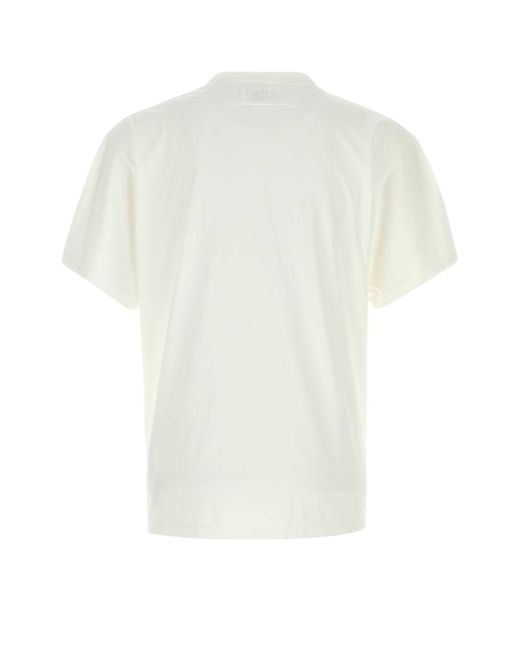 MM6 by Maison Margiela Black Cotton T Shirt