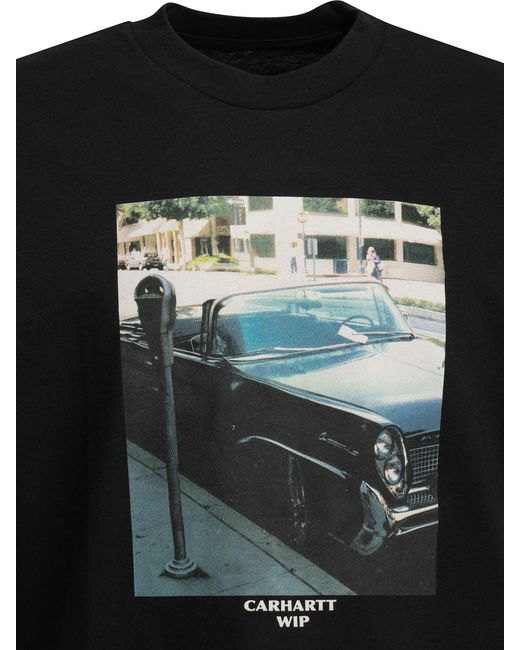 Carhartt Black "Warm Views" Crewneck T Shirt