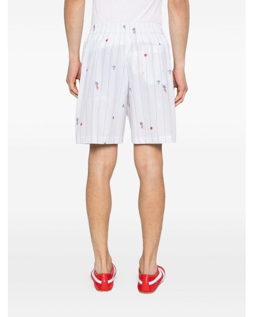 Jacquemus Le Short Calecon in het White