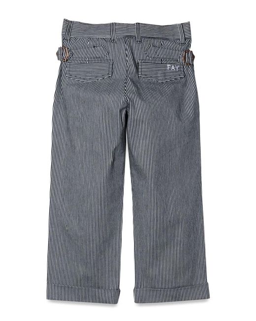 Fay Gray Fabric Pants