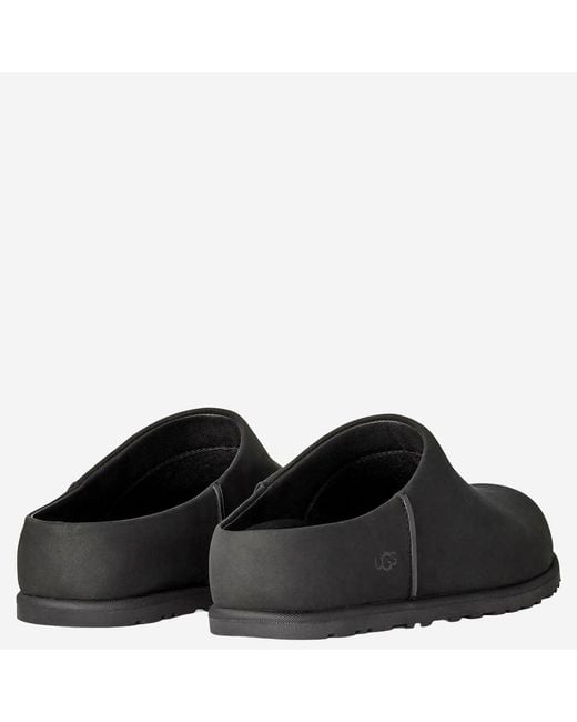 Ugg Black Otzo Leather Clogs