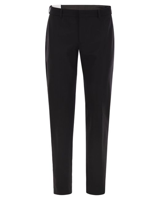Epsilon 'pantalon en tissu technique PT Torino pour homme en coloris Black