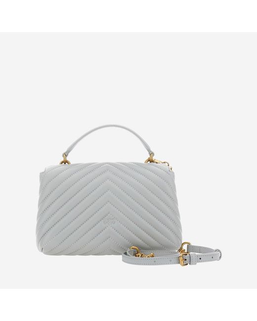 Pinko Gray Puff Big Bag