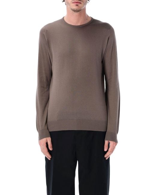 John Smedley Gray Sweaters