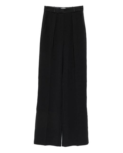 Elisabetta Franchi Black Flared Beinhose