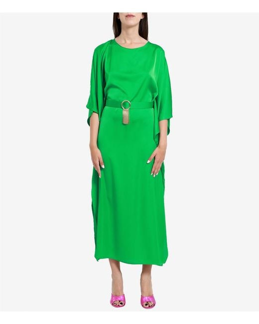 SIMONA CORSELLINI Green Dresses