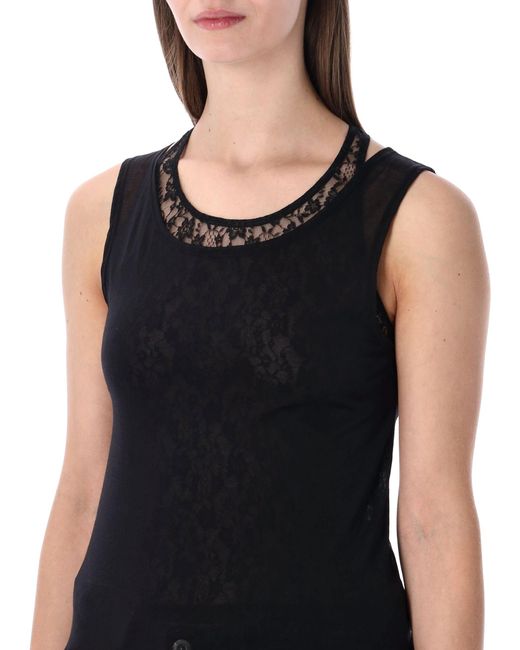 Our Legacy Black Reversible Swim Tank