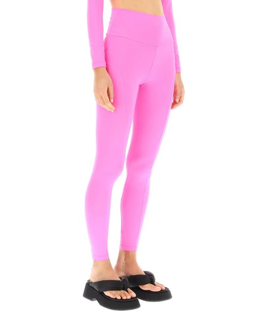 Legging athleisure MSGM en coloris Pink
