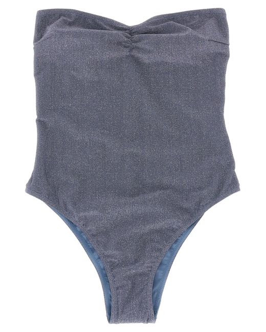 Mc2 Saint Barth 'soleil' One Piece Swimsuit in het Blue