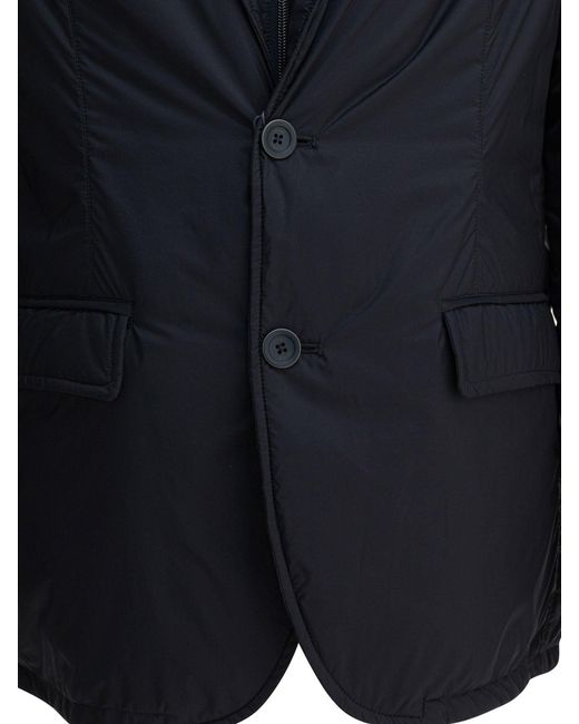 Herno Ecoage-blazer in het Blue