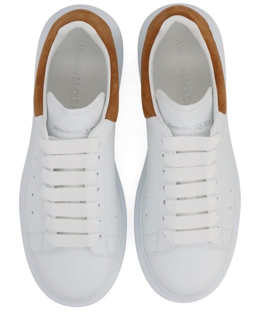 McQueen White Oversized Sneaker for men