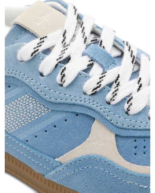 Alohas Blue Tb.490 Rife Cornflower Cream Leather Sneakers