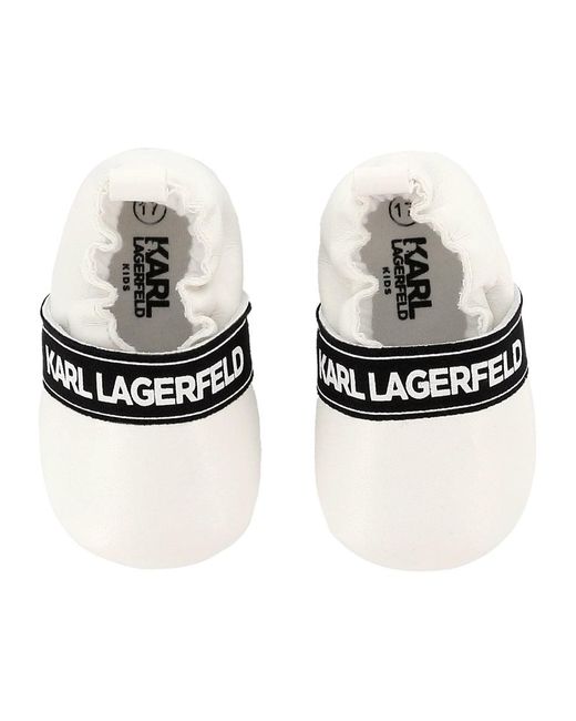 Karl Lagerfeld White Shoes