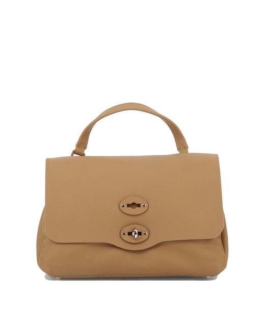 Zanellato Brown Postina Pura Luxethic S Handbag