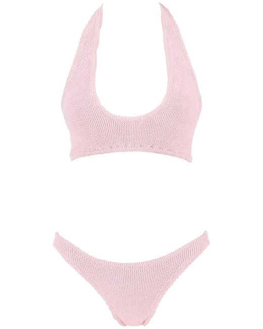 Reina Olga Pilou Bikini Set in het Pink