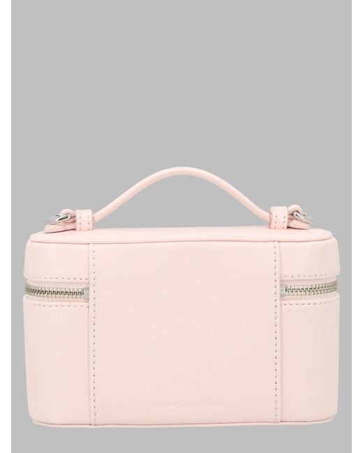 Marc Jacobs Pink Mini Structured Top-Handle Crossbody Bag