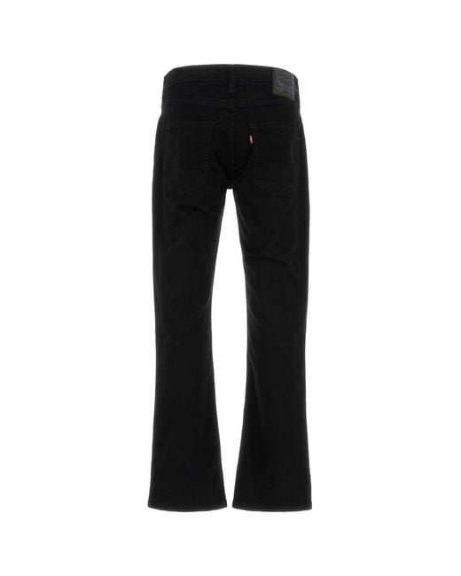 Levi's Black Stretch Denim Jeans