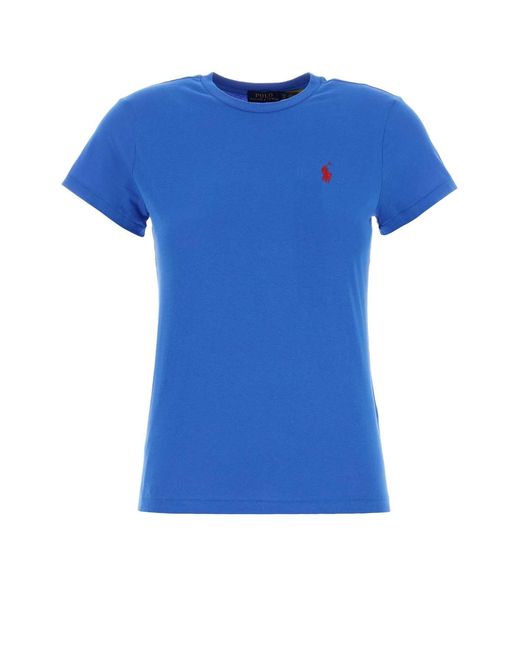 Polo Ralph Lauren Blue Cotton T-shirt