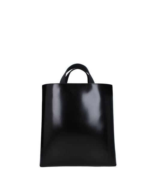 Prada Handtaschen Männer Leder schwarz in Black für Herren