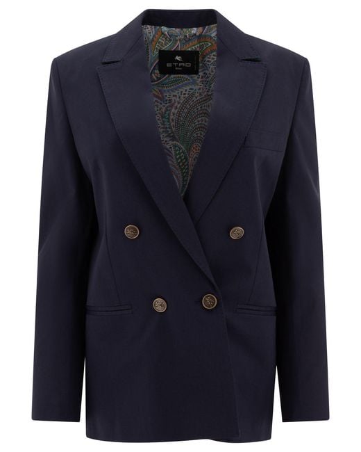 Vestes Etro en coloris Blue