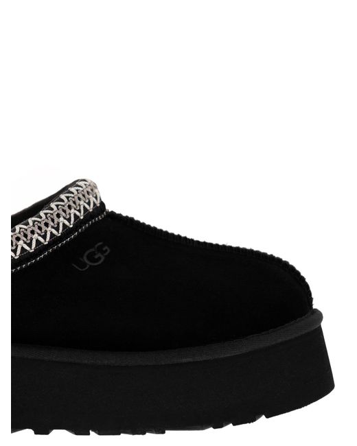 Tazz pantofole con piattaforma di Ugg in Black