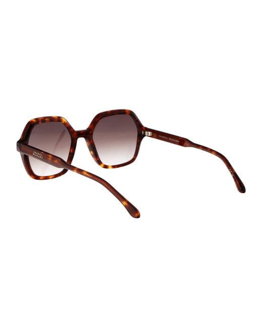 Isabel Marant Brown Sunglasses