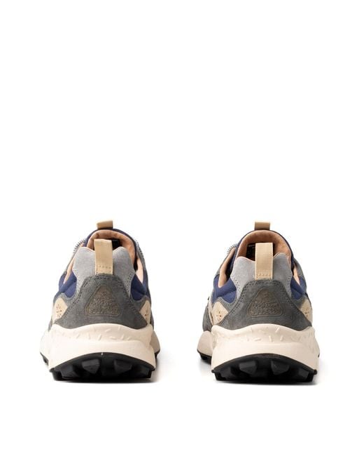 Flower Mountain Blue Sneakers Multi Colour