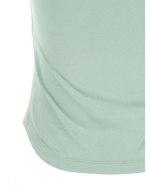 The Attico De Attico 'reese' Top in het Green