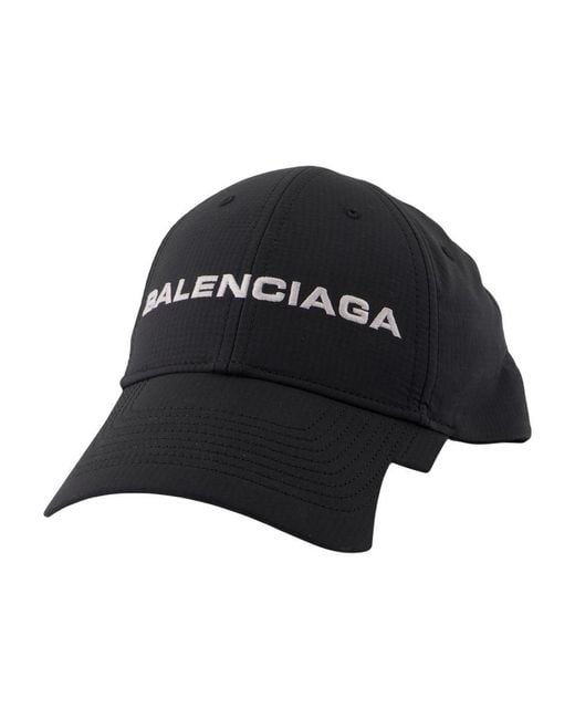 Cap Canvas Negro Balenciaga de color Black