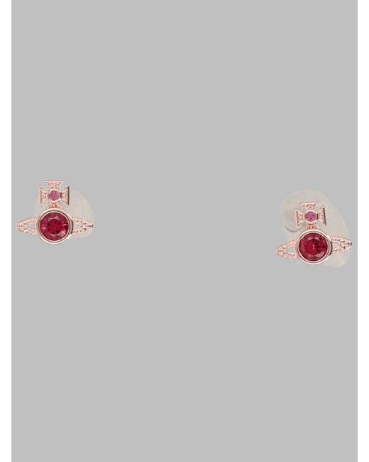 Vivienne Westwood Pink Orecchini "London Orb"