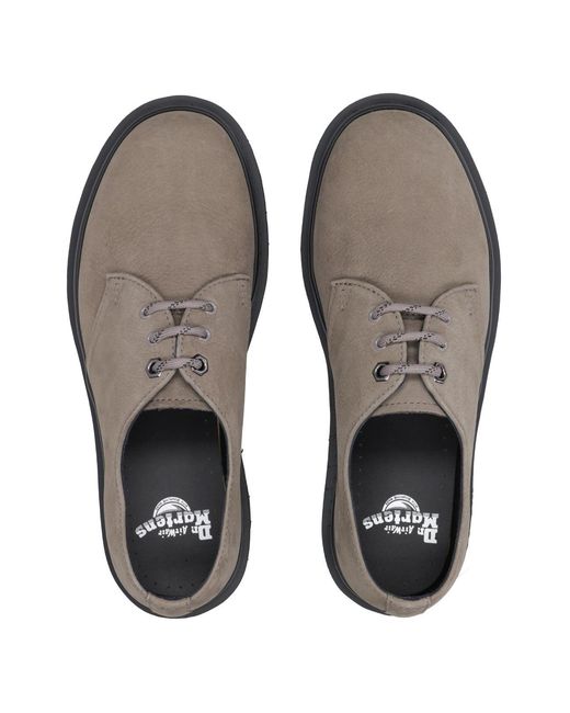 Dr. Martens Brown Flat Shoes