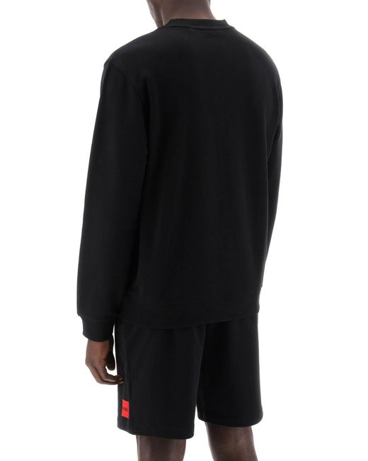 HUGO Diragol Light Sweatshirt in het Black voor heren