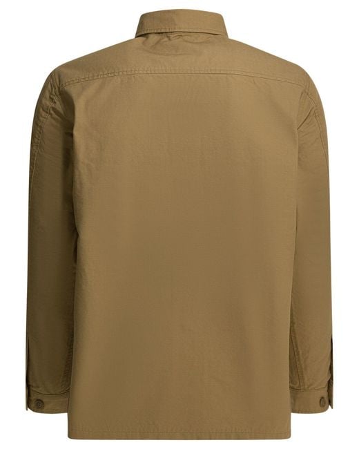 Manifattura Ceccarelli Green "Original Cruiser" Overshirt Jacket