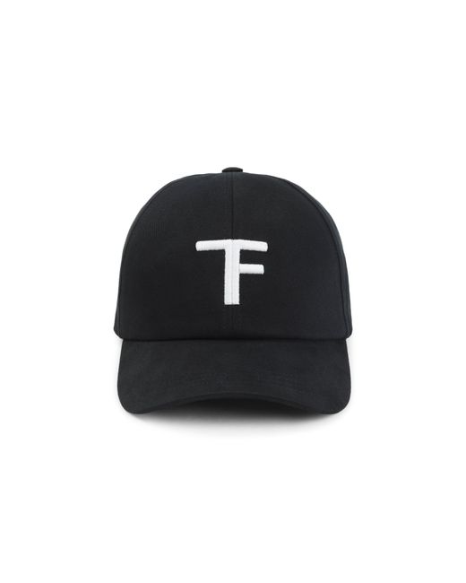 Tom Ford Black Cotton Hat for men