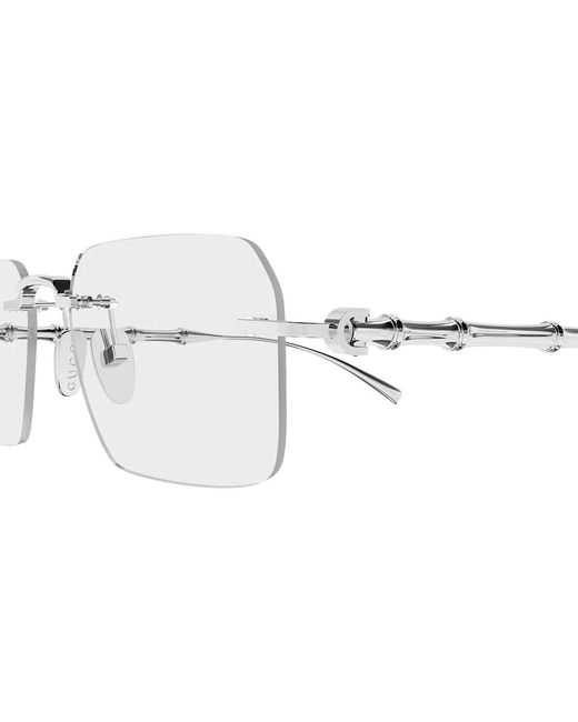 Gucci Optical Frame in het Metallic