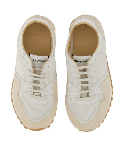 Spalwart White Marathon Trail Sneaker for men