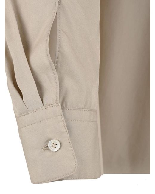 Camisas de beige Aspesi de color Natural