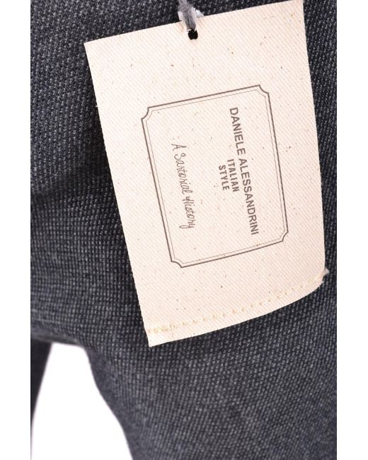 Daniele Alessandrini Blue Trousers for men
