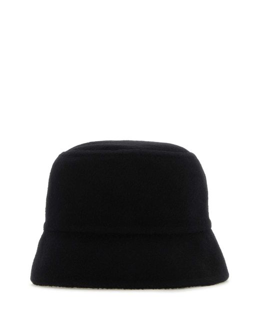Prada Black Cashmere Hat