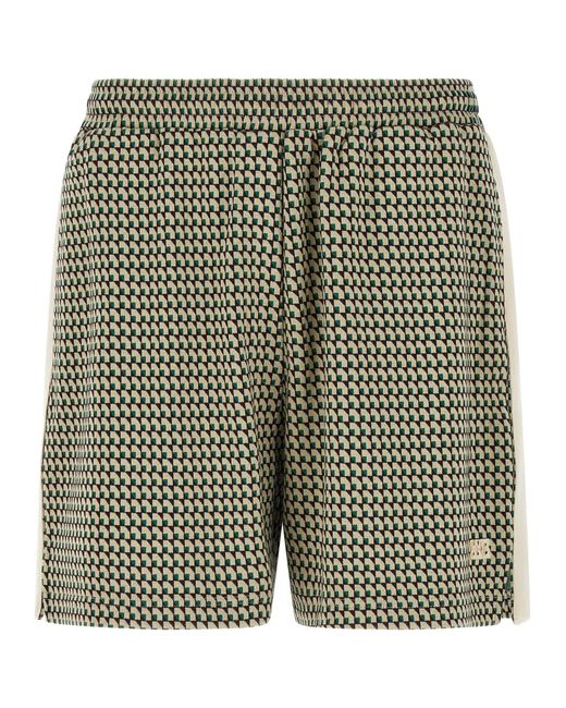 'Power Short' Shorts Wales Bonner de hombre de color Green